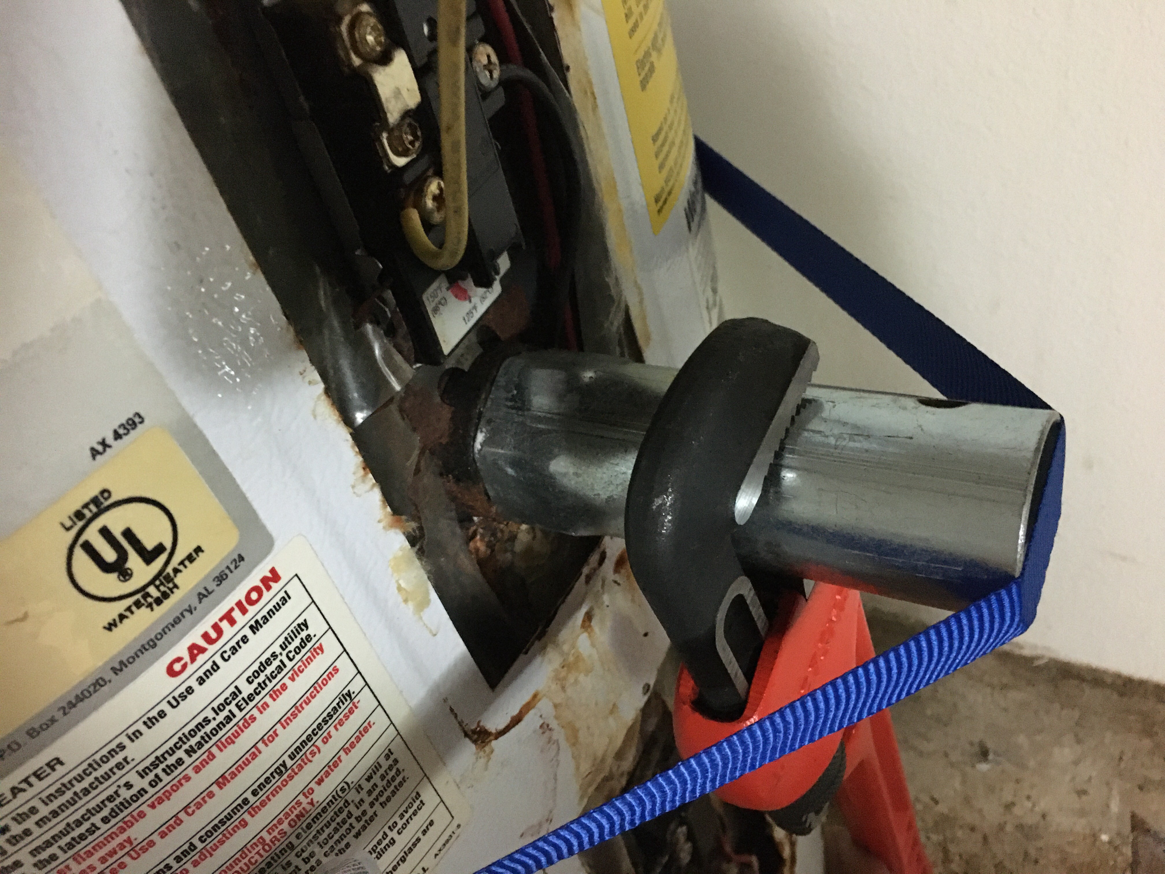 How to Remove a Stuck Water Heater Element 